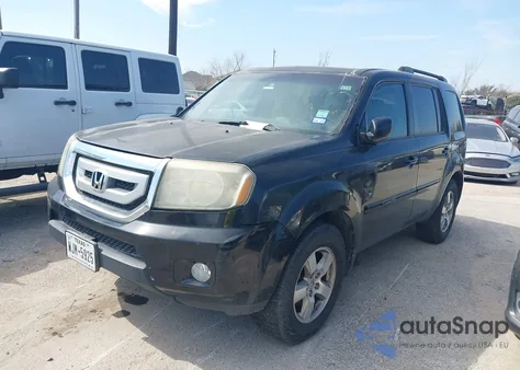 2011 Honda Pilot Ex-L из США, поврежденный, VIN 5FNYF3H59BB039936